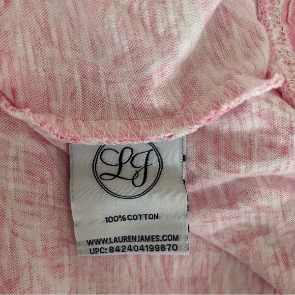 Lauren James pink feather print shift dress barbiecore 30019 - Picture 6 of 7